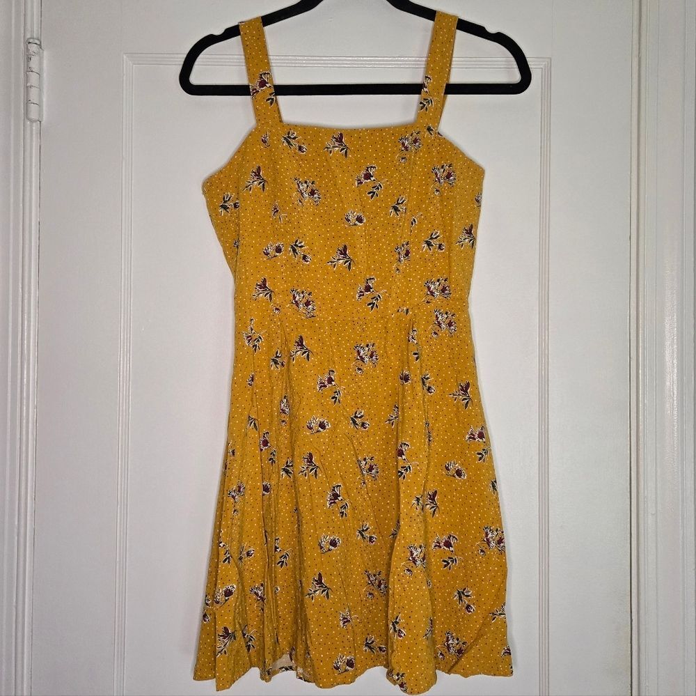 Wild Fable Casual Summer Dress - Women's Medium - Mustard